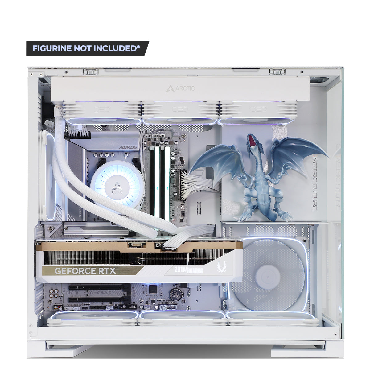Catalyst AMP RTX 5080 Ryzen 7 9800X3D Gaming PC - WHITE